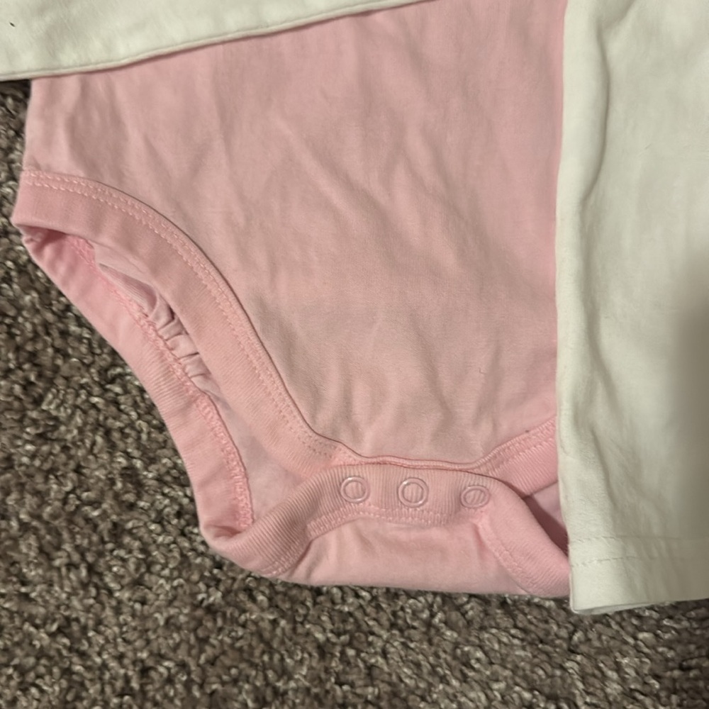 Kids bundle long sleeve short and onsie by JoJo Maman Bebe size 18-24 - Picture 4 of 6
